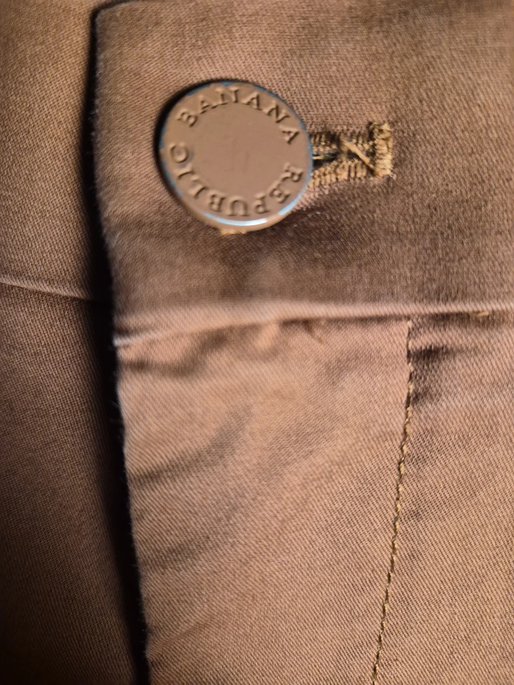 Banana Republic Slim Chinos in Terracotta